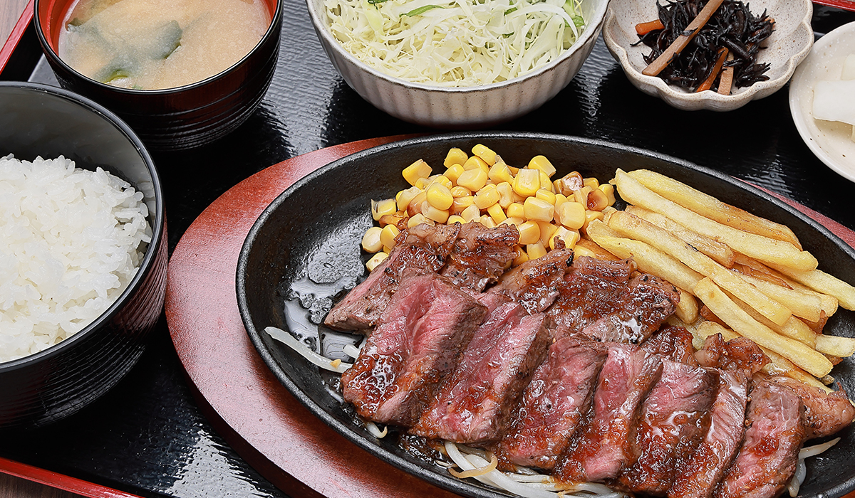 ステーキメニュー